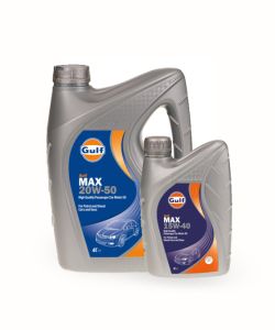 GULF MAX API 20w50 SL/CF MINERAL 4L